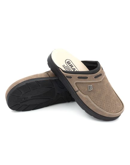 504 | "Ivan 2.0" Мужские тапочки-сабо (коричневый)