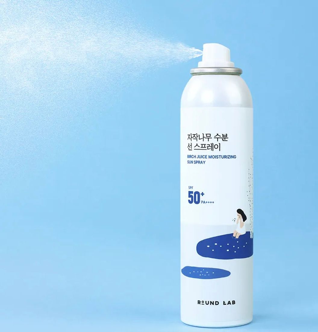 Round Lab охлаждающий SPF-спрей Birch Juice Moisturizing Sun Spray 150 мл