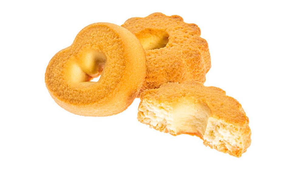 Печенье сдобное Наслада Песочное сердечко 3,0 кг.