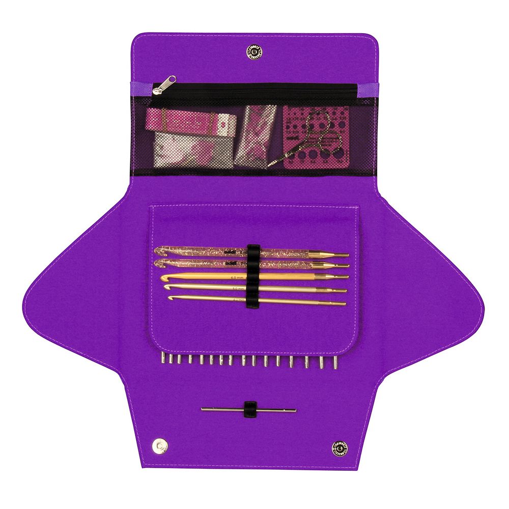 AddiClick by Woolly Hugs Набор круговых латунных спиц со сменными лесками