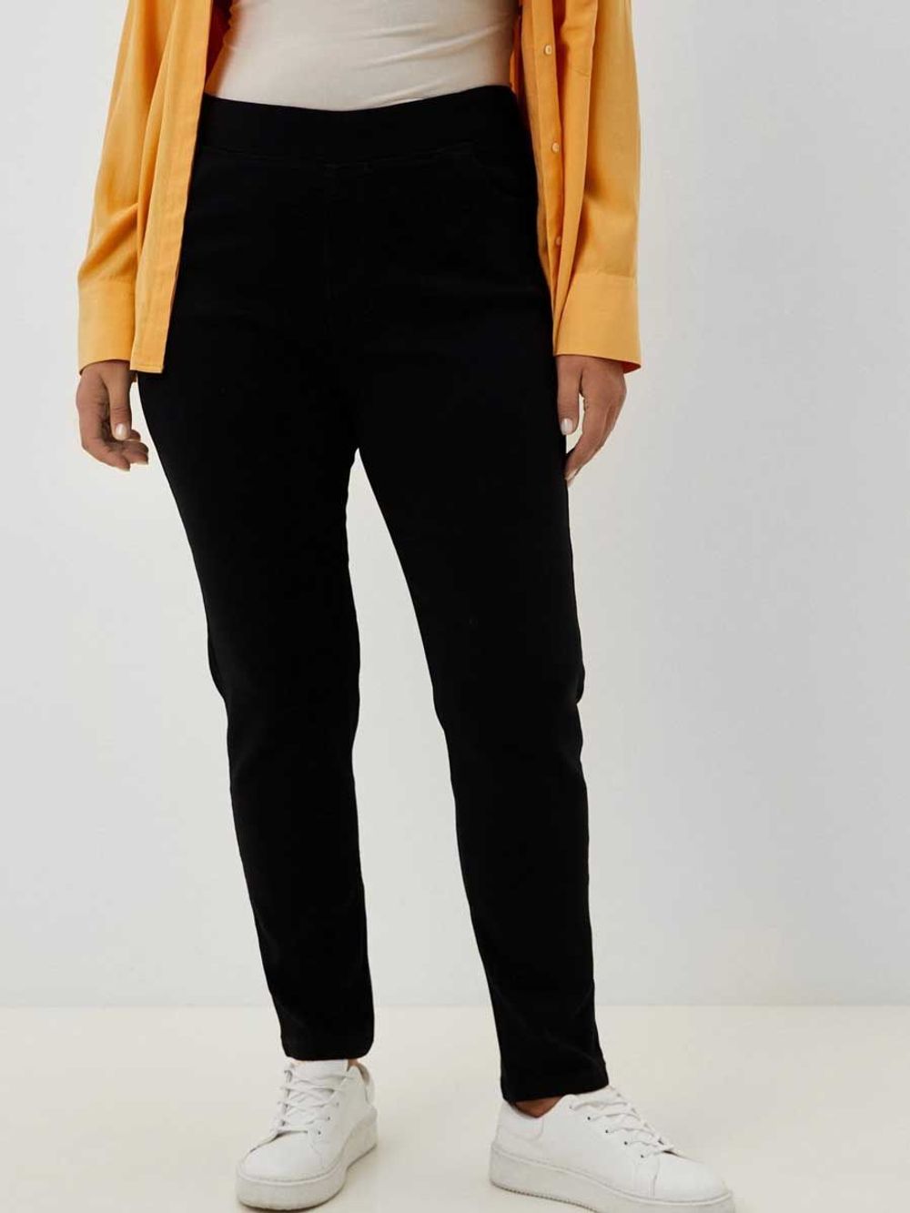 Джеггинсы утепленные больших размеров