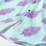 Рубашка YMKASHIX California Flower Голубая