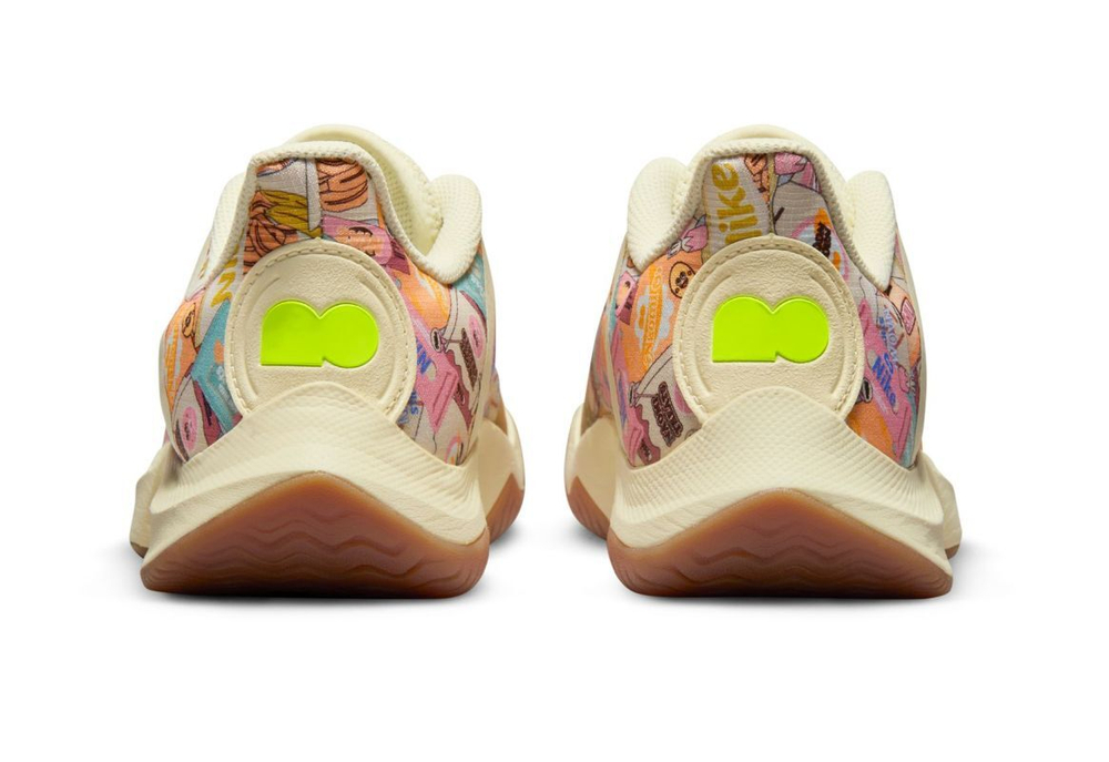Женские Кроссовки теннисные Nike Court Air Zoom GP Turbo Osaka - coconut milk/volt/gum lighi btown/sesame