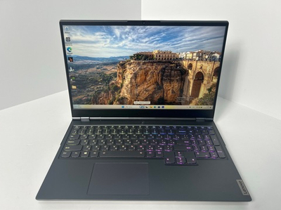 Ноутбук Lenovo Legion 7-15IMH05 (81YT005DRU) 15.6"/Intel Core i7-10750H/RAM 16GB/SSD 512GB/nVidia GeForce RTX 2060 6GB/1920*1080/IPS 144Hz/Windows 11/Подсветка кл-ры: RGB/Серый. Состояние: Уценка/повреждена декоративная решётка вентиляции/скол