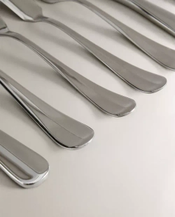 ZARA HOME СТАЛЬНАЯ ДЕСЕРТНАЯ ВИЛКА, СТАЛЬНОЙ