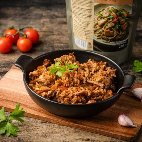 Лапша соба с курицей Кронидов