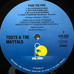 Toots & The Maytals ‎– Pass The Pipe (Англия 1979г.) Т