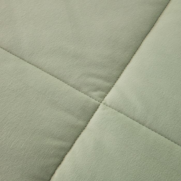 Комплект постельного белья на резинке с одеялом Велюрия Люкс «Летний сад»