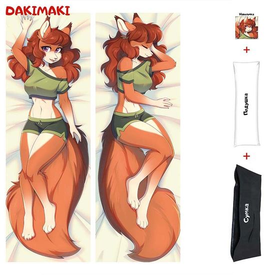 Дакимакура Фурри Белка арт. 0652