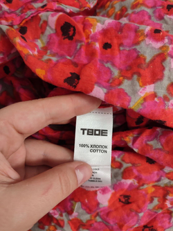 Платье Твоё с цветочным принтом 44 размер