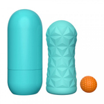 Компактный мастурбатор с внутренним стимулятором Victoria caspar