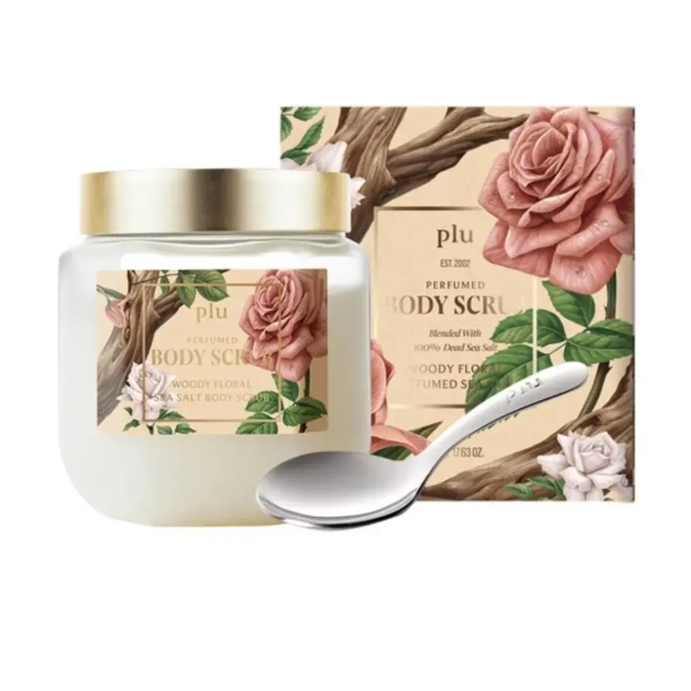Скраб для тела PLU Perfumed Sea Salt Body Scrub Woody Floral 500 г.