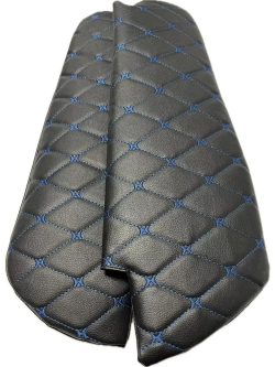 Чехлы на козырьки Волга 3110, 31105(синяя нить Бабочка)