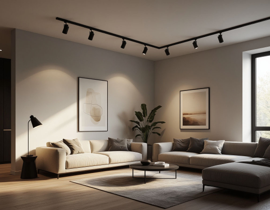 Трековое освещение: гибкость и стиль в каждом луче