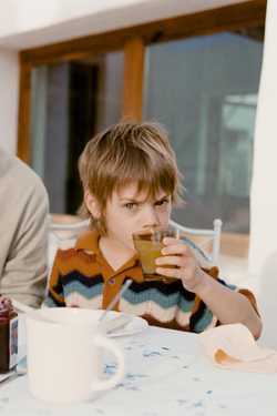 ZARA РУБАШКА ИЗ КРУЖЕВА КРОШЕ, РАЗНОЦВЕТНЫЙ