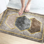 Коврик для ванной комнаты ZALEL 45х75 противоскользящее покрытие GZN-034