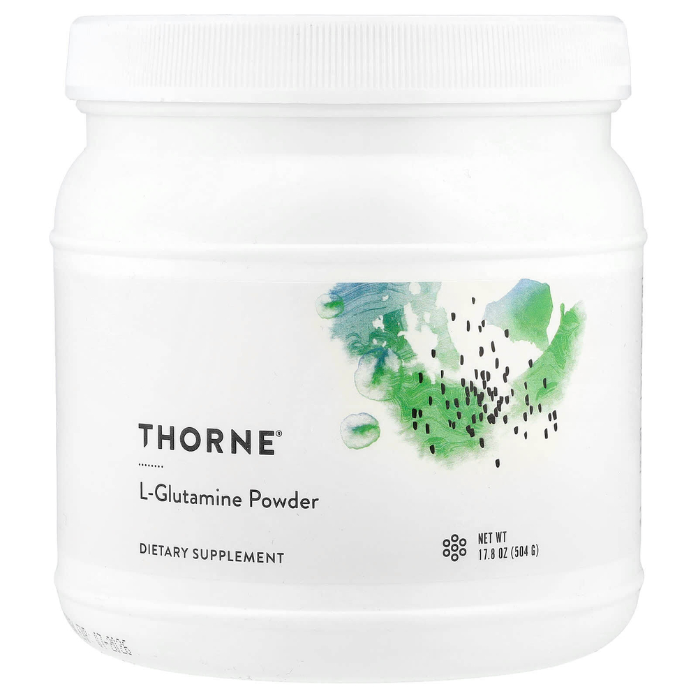 Thorne, Порошок L-глутамина, 513 г (1,1 фунта)
