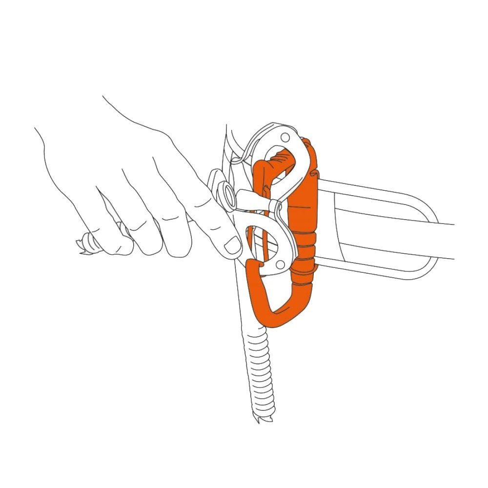 Карабин вспомогательный Petzl Caritool Evo (New)