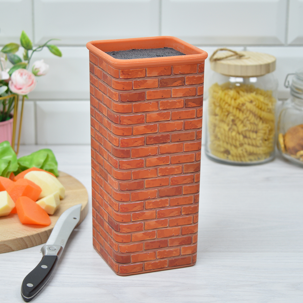 Подставка для ножей 10*10*22,5см Брикволл Satoshi