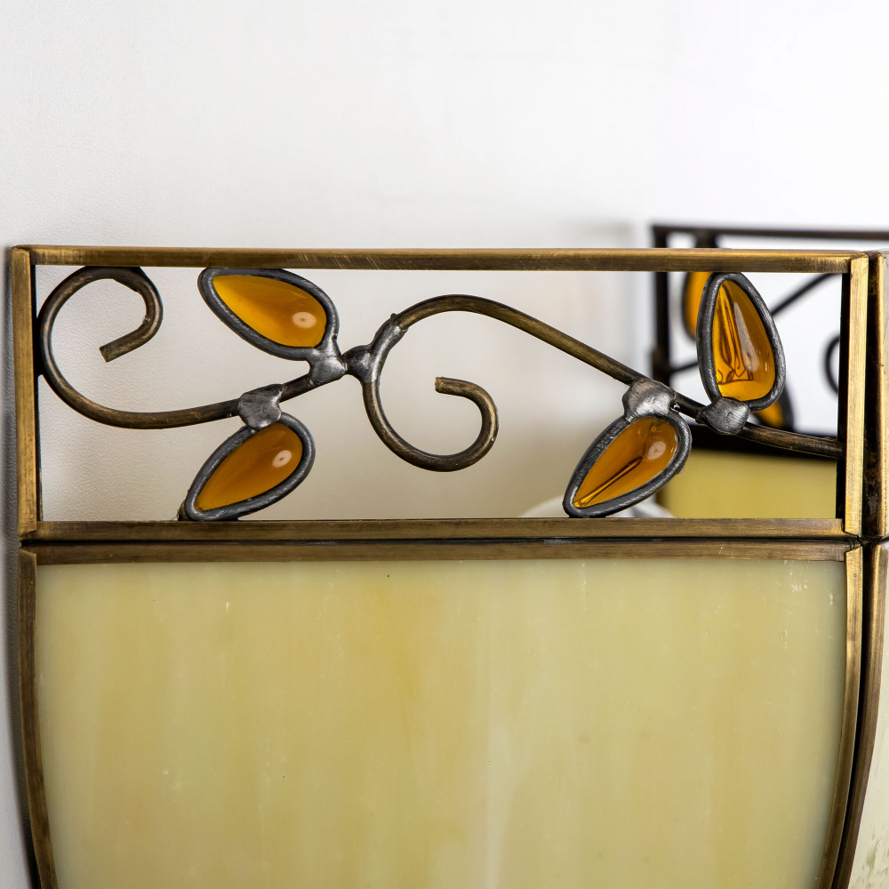 Citilux Шербург-2 CL440411 Бра витражное Бронза