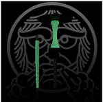 Alpha Hookah - Kappa Neon (Glows in the dark)