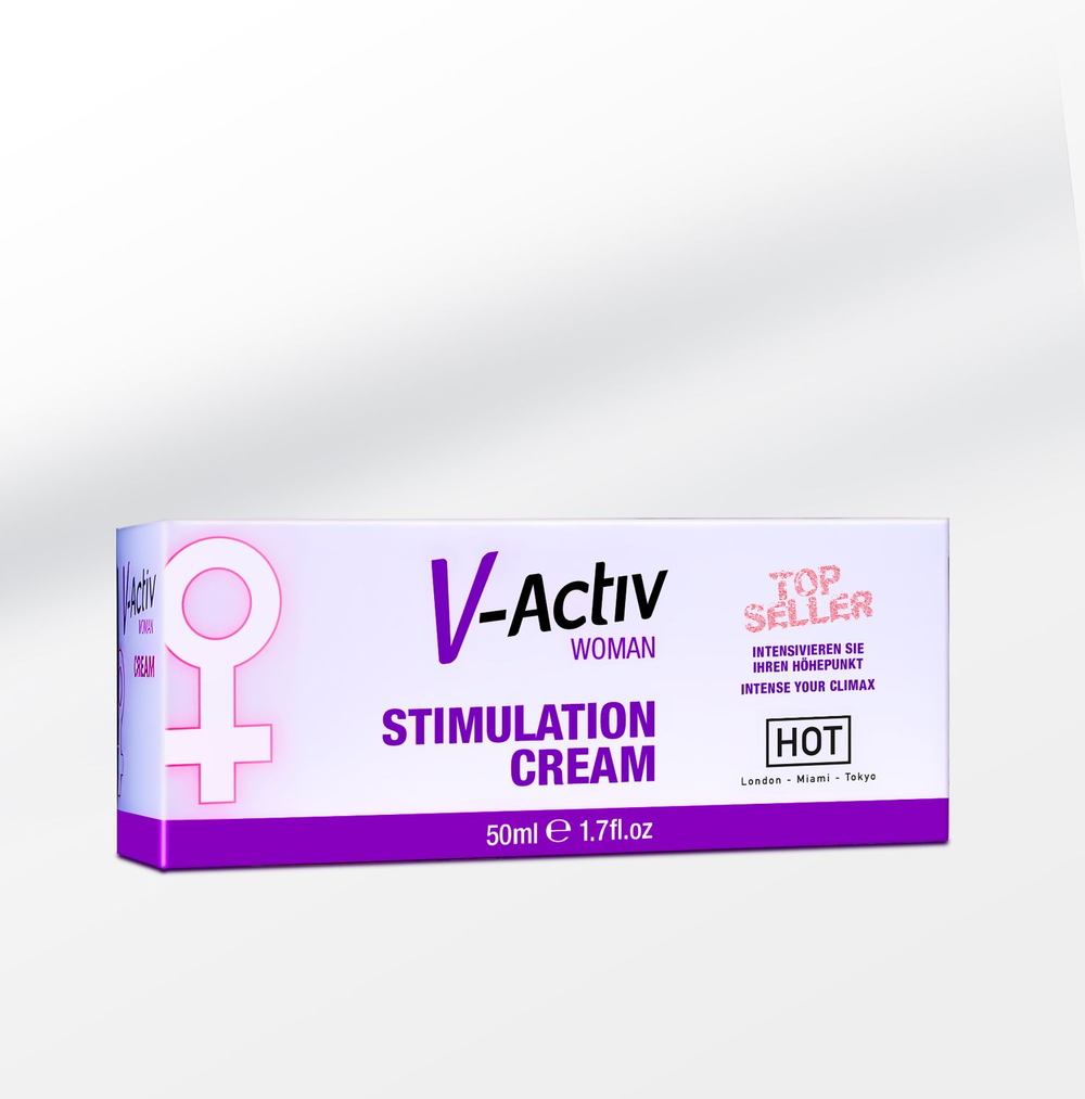 HOT V-Active - стимулирующий крем для женщин, 50мл