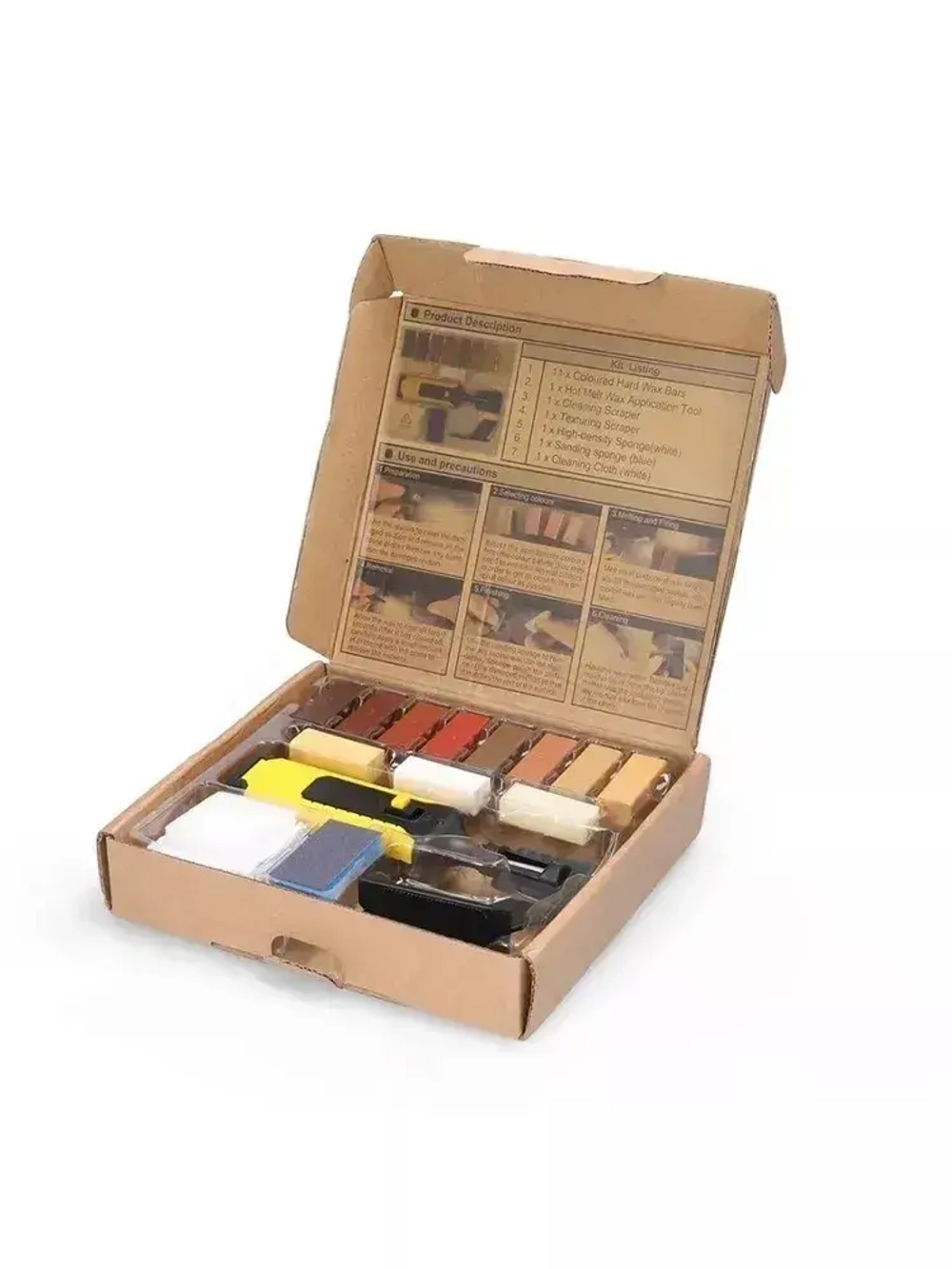 Набор инструментов LamiKit для ремонта и реставрации мебели, пола