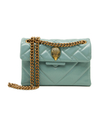 Кожаная сумка через плечо MINI KENSINGTON Kurt Geiger - голубой(846382109)