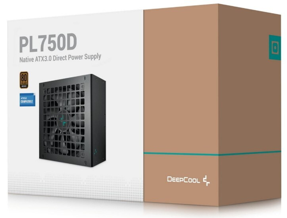 Блок питания ATX Deepcool R-PL750D-FC0B-WDEU-V2