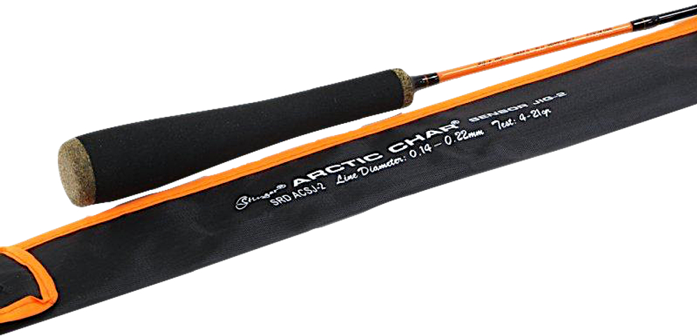 Удочка зимняя Stinger Arctic Char Sensor Jig-3 68см 4-21гр Рукоять-EVA 3кольца Тр.длина 30см