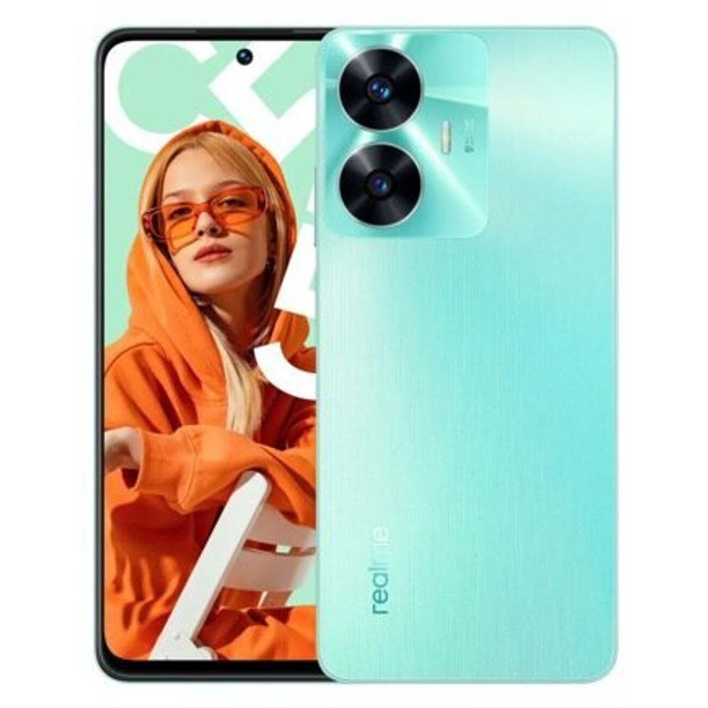 Смартфон realme C55 6/128 ГБ RU, Dual nano SIM, green