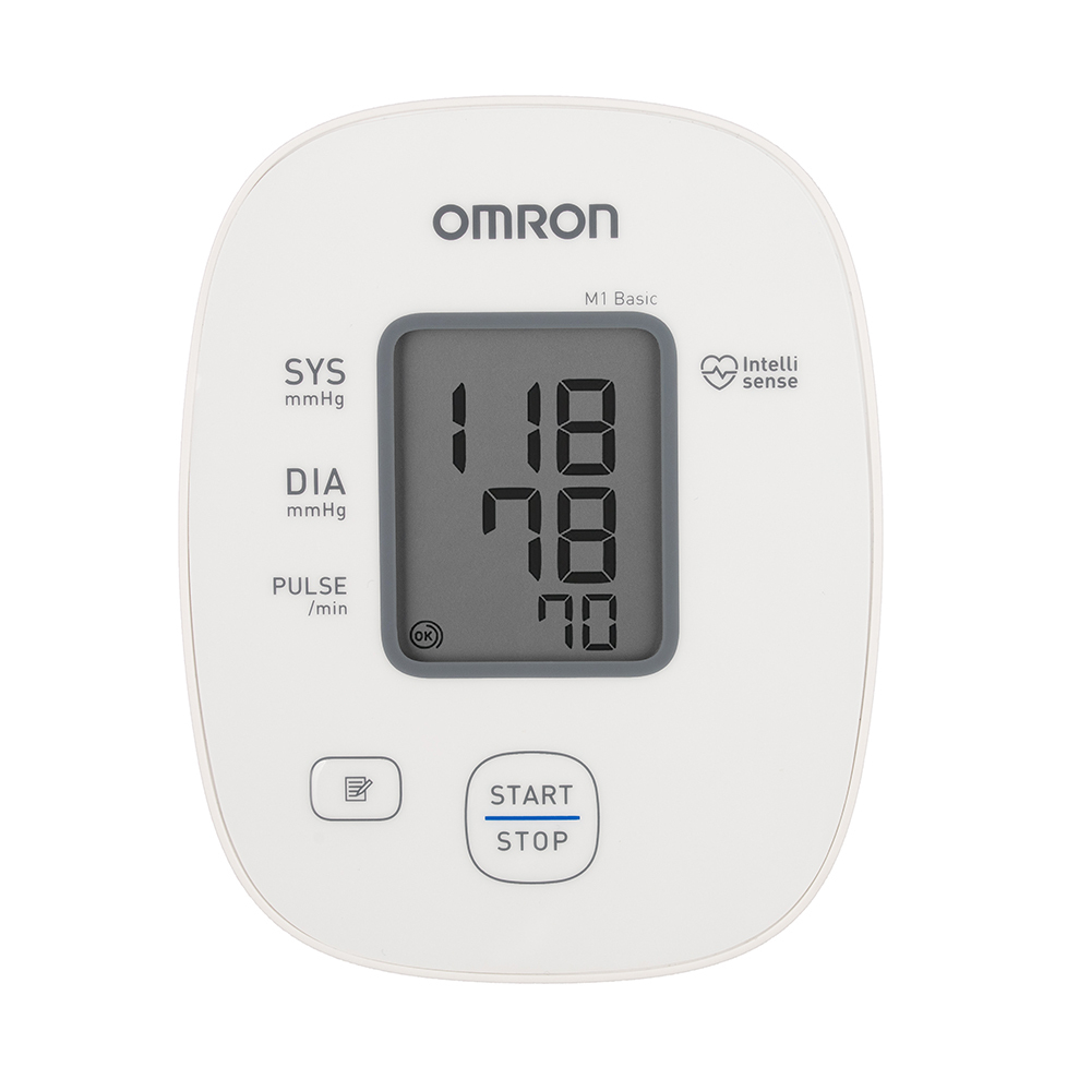 Тонометр автомат OMRON M1 Basic (ARU), адаптер (манжета 22-32см)