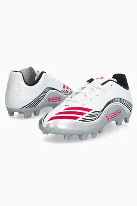 Бутсы adidas F50 Club Messi FG/MG Junior - серебряный