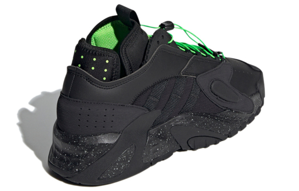 Кроссовки Adidas Originals Streetball 'Black Solar Green'