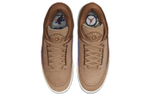 Two 18 x Jordan Air Jordan 2 retro low trend low-cut retro basketball shoes for men and women the same brown