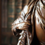 Бронзовая скульптура «LE PORTE-ÉTENDARD» («Знаменосец»)