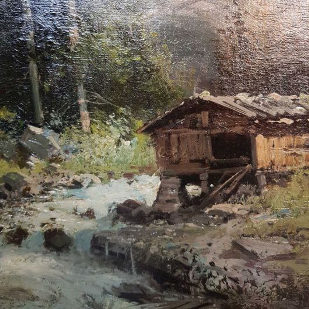 Картина «Предгорный Пейзаж»