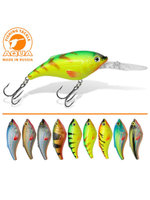 Воблер для рыбалки ТОЛСТЯК DR 66mm,