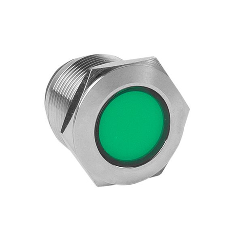 Лампа зеленая сигнальная S-Pro67 19 мм 24В EKF PROxima (20.00 шт.)
