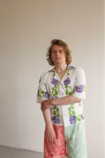 Рубашка Soeurs Purple Peonies