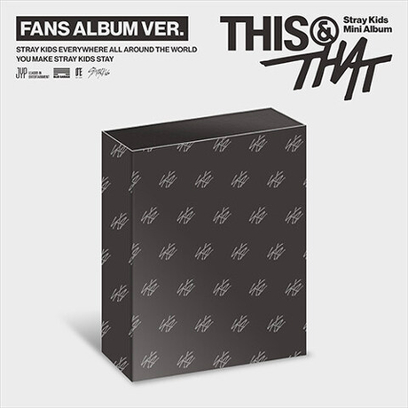 Альбом Stray Kids - THIS & THAT [FANS ALBUM VER.]