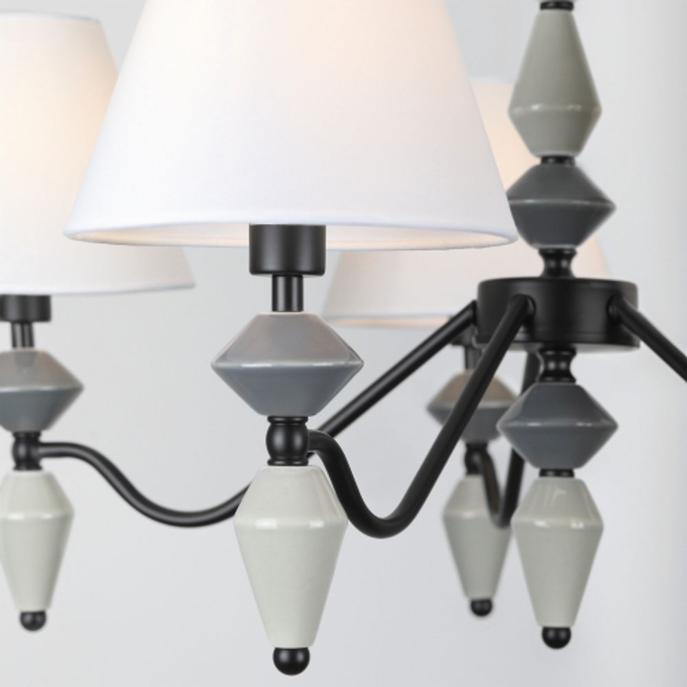 Люстра Rivoli Alisia 2096-305 5 х Е14 40 Вт классика