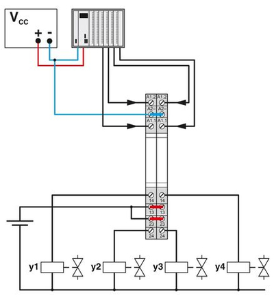 2901639 - PLC-2RPT-24DC/1 - Релейный модуль