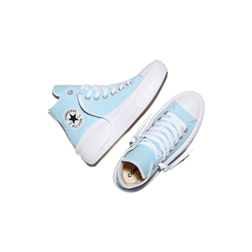 Converse Chuck Taylor All Star Canvas Shoes Women"s High top Blue/White/Black