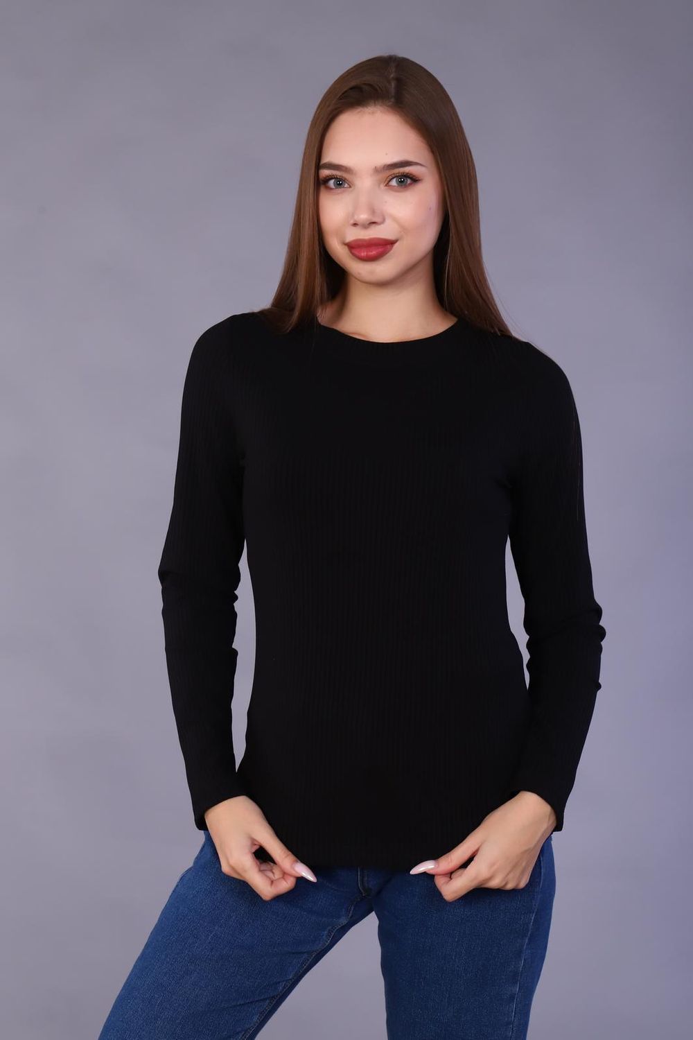 Сэнди - лонгслив черный Iv-capriz