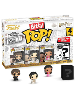Фигурка Funko Bitty POP! Harry Potter GoF Harry+Cho+Parvati+Mystery (1 of 4) 4PK 83654
