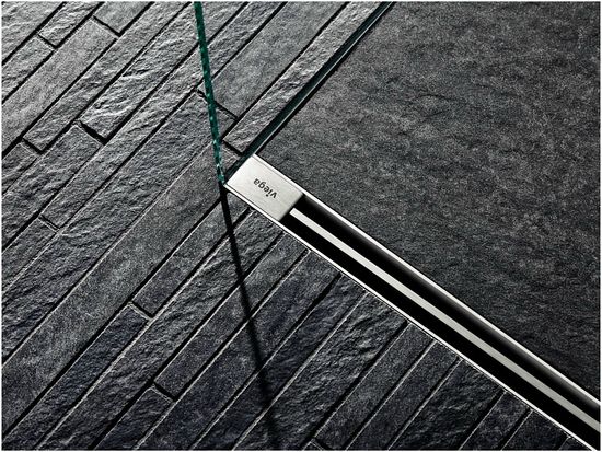 Душевой лоток трап Viega Advantix Vario 704360 (с глянцевой решёткой) 4965.21