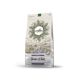 Сухой корм CRAFTIA HARMONA для взрослых кошек из курицы и рыбы 4,5 кг