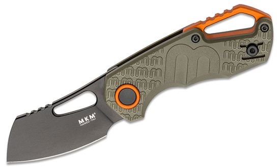 Складной нож MKM "ISONZO" MKM/FX03 2PGO c клинком из стали Böhler N690, рукоять FRN