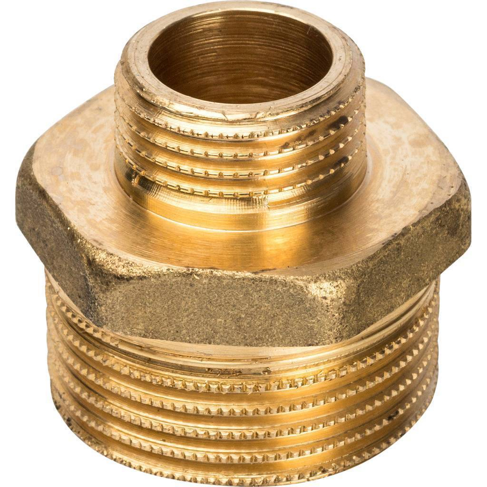 Ниппель STOUT переходной 1"x1/2" НР/НР